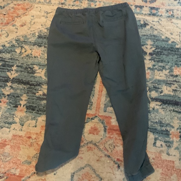 Old Navy Large Tall Bluish Grey draw string waste pants - Picture 4 of 4